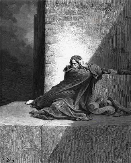 Gustave Doré | BARUCH'S NEW FOUND WISDOM (1880) | MutualArt