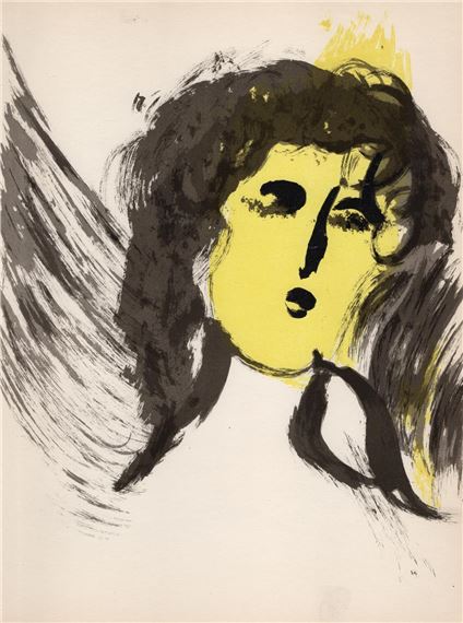 Marc Chagall | Angel (1956) | MutualArt