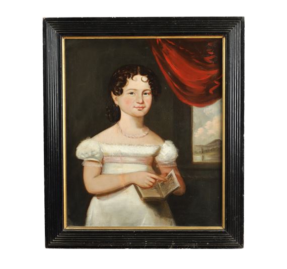 THE FARMER'S DAUGHTER - English Naïve School, 18th Century