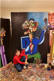 Teen Artist Andres Valencia Lands Museum Solo With 'Profiles in Color'