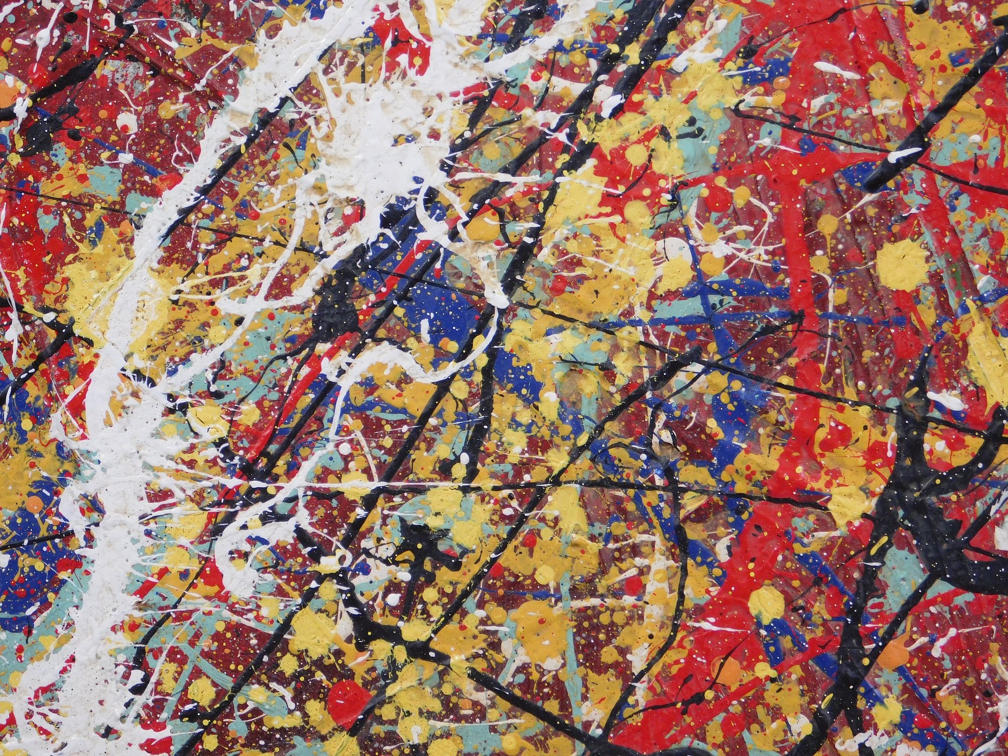 Jackson Pollock | Style of Jackson Pollock: Drip Painting | MutualArt