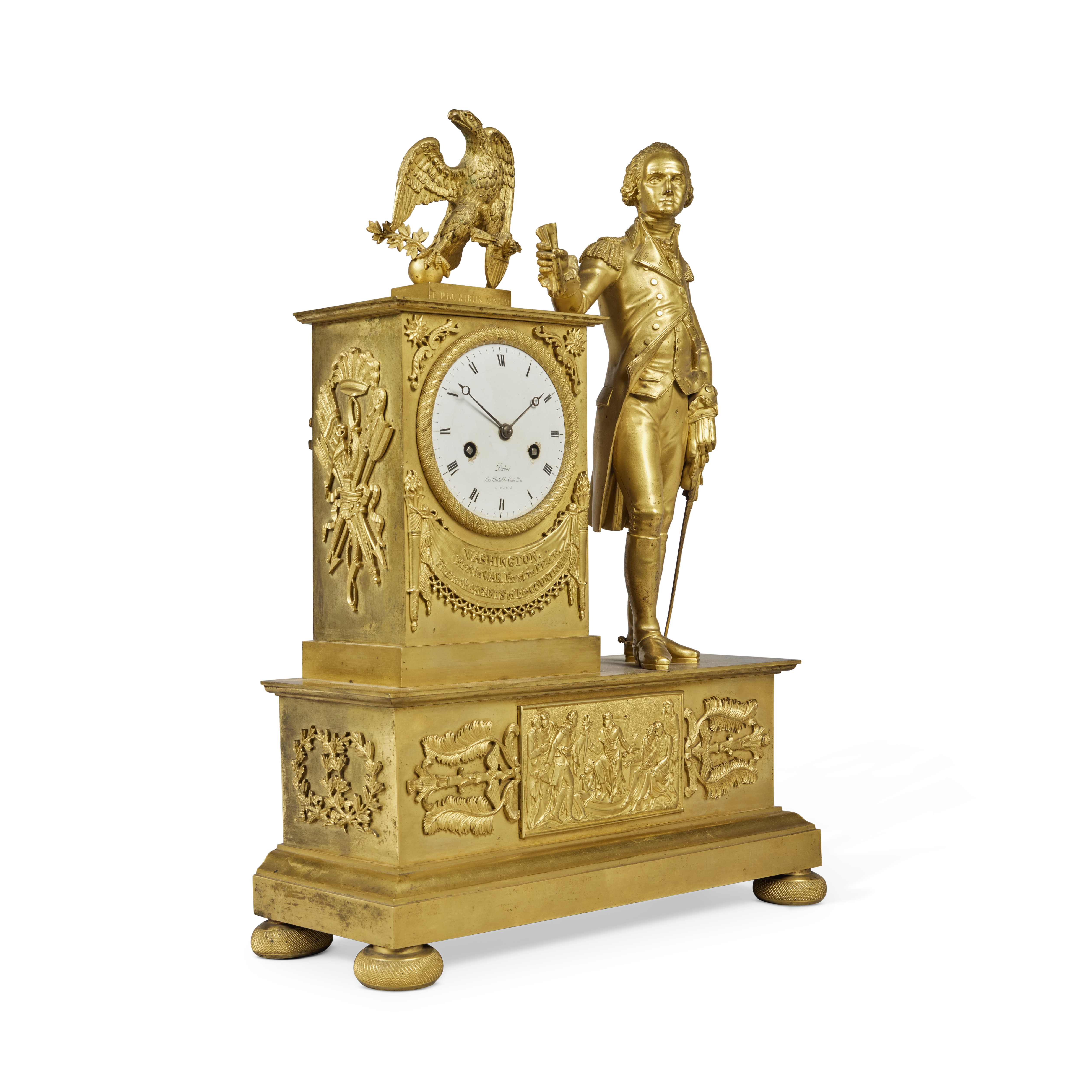 Michel | A Classical 'George Washington' Shelf Clock, Made for the ...