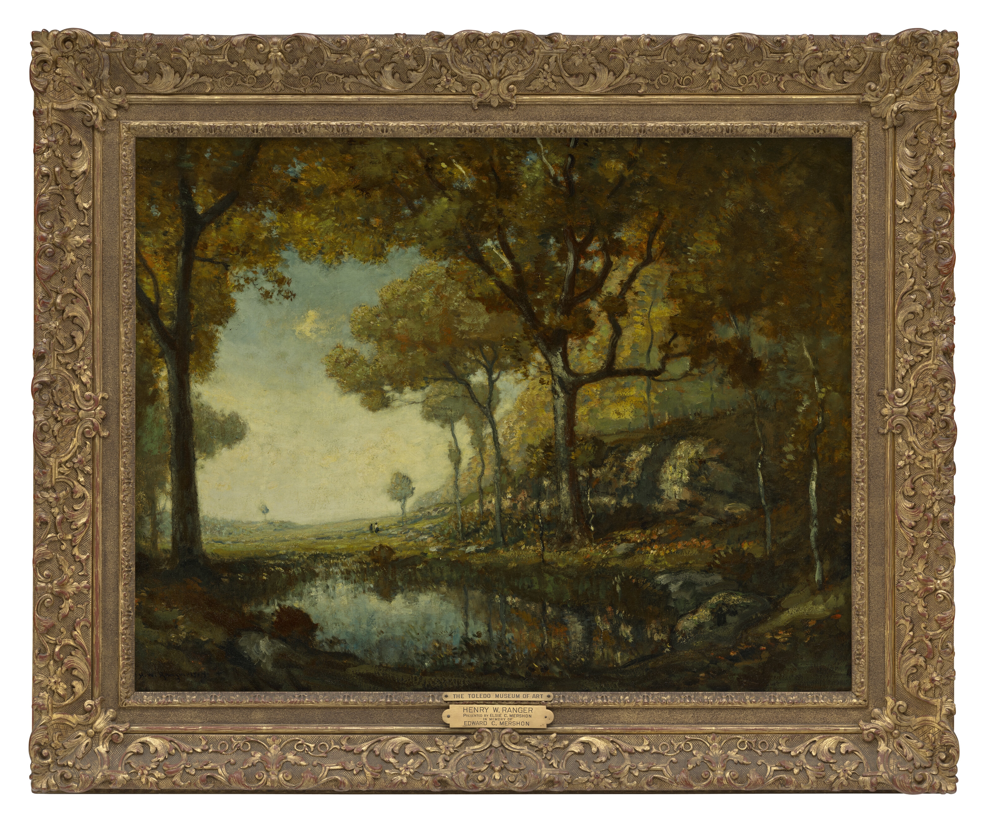 Henry Ward Ranger | The Woodland Pool (Circa 1894) | MutualArt