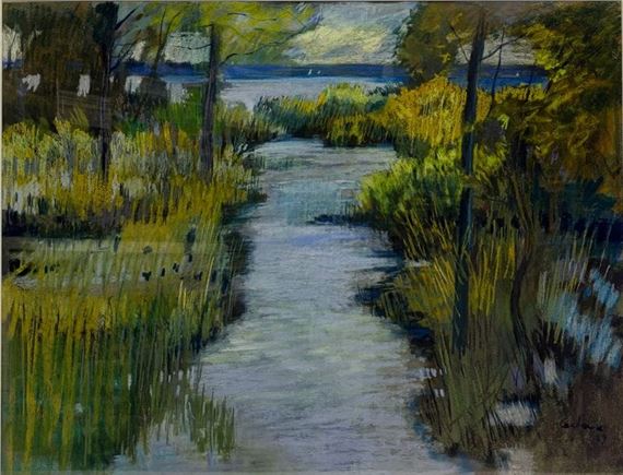 Francois Cacheux | The Gironde marsh (89) | MutualArt