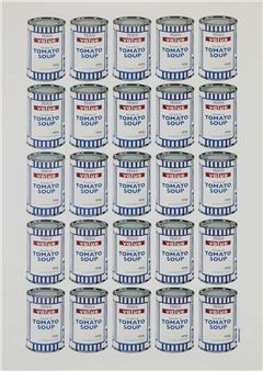 SOUP CANS POSTER - Banksy