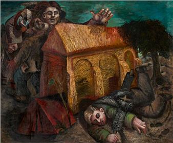 HARVEST WITH WINTER WIND - Steven Campbell