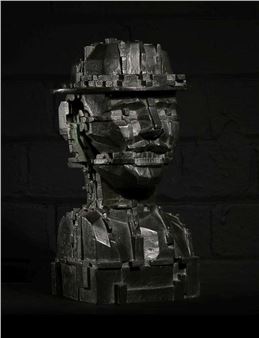 HERMES/MONDRIAN HEAD - Eduardo Paolozzi