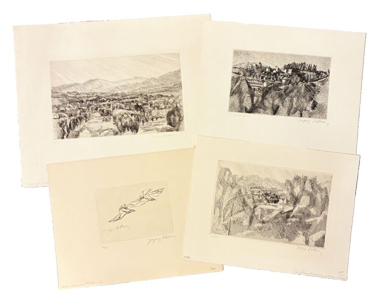 Jacques Villon | The plain between Cannes and Mougins, La Blanchisserie ...