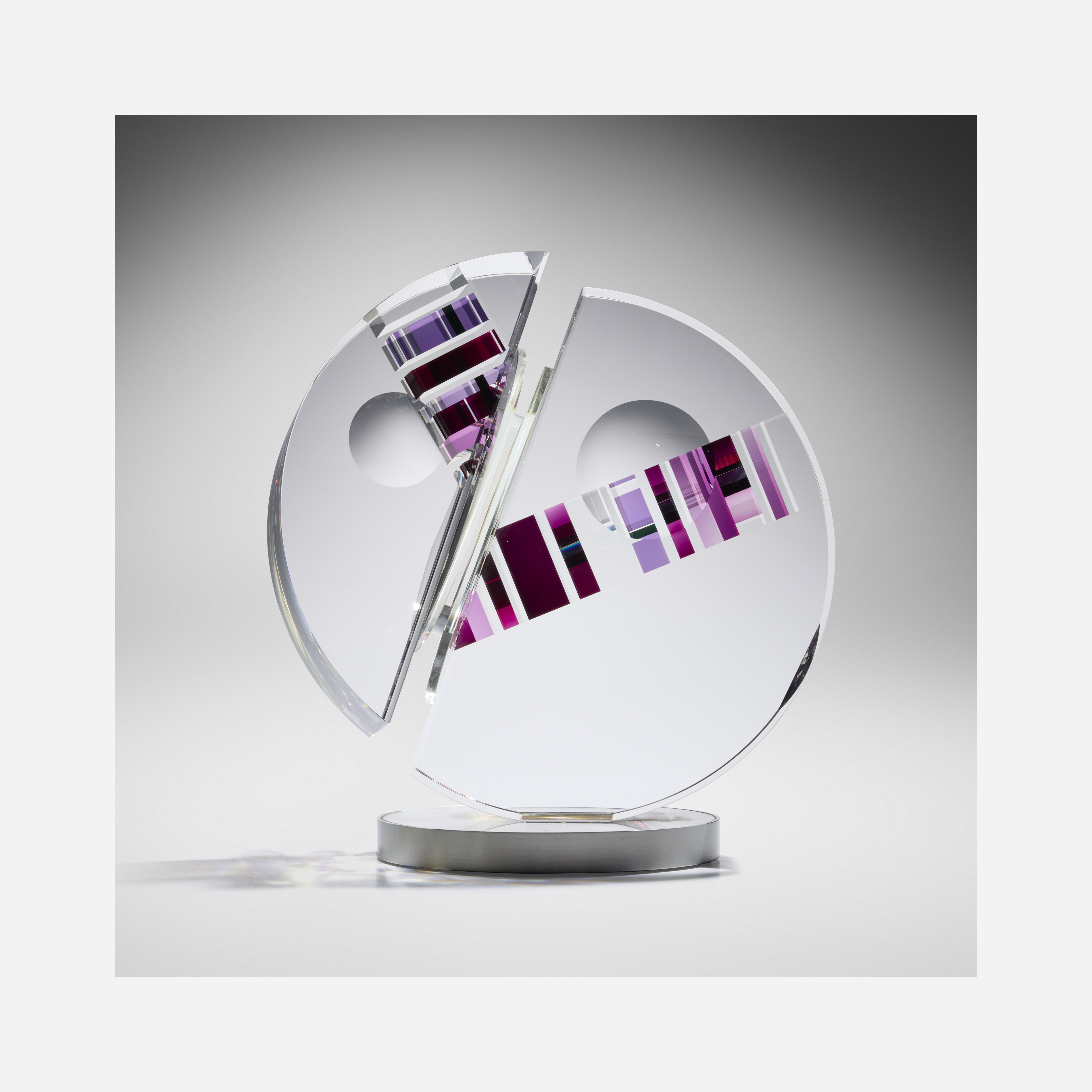 Toland Peter Sand | Cycling Optical Purple (2012) | MutualArt