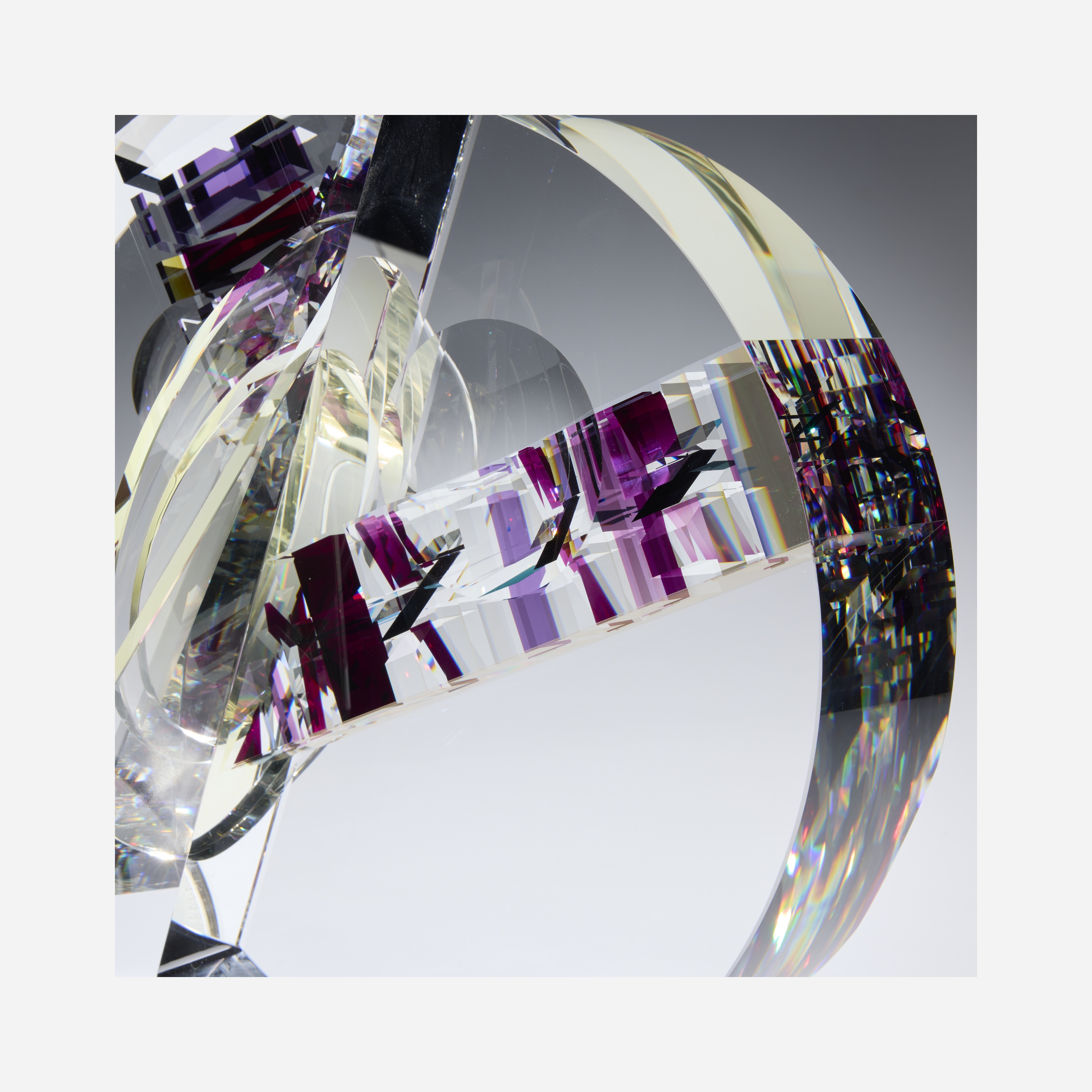 Toland Peter Sand | Cycling Optical Purple (2012) | MutualArt