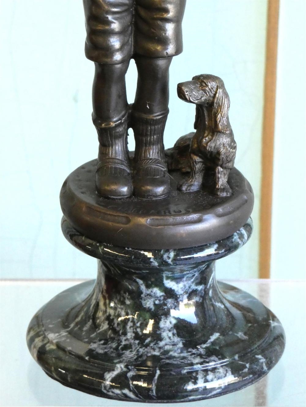 Demétre H. Chiparus | A Solid Bronze on Marble Base - After Chiparus ...