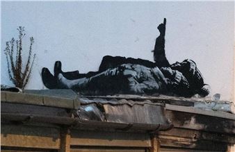 In Centre Point and Bayswater, Banksy raises awareness about homeless children