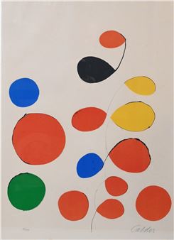 Untitled (Spanish Refugee Aid C - Alexander Calder