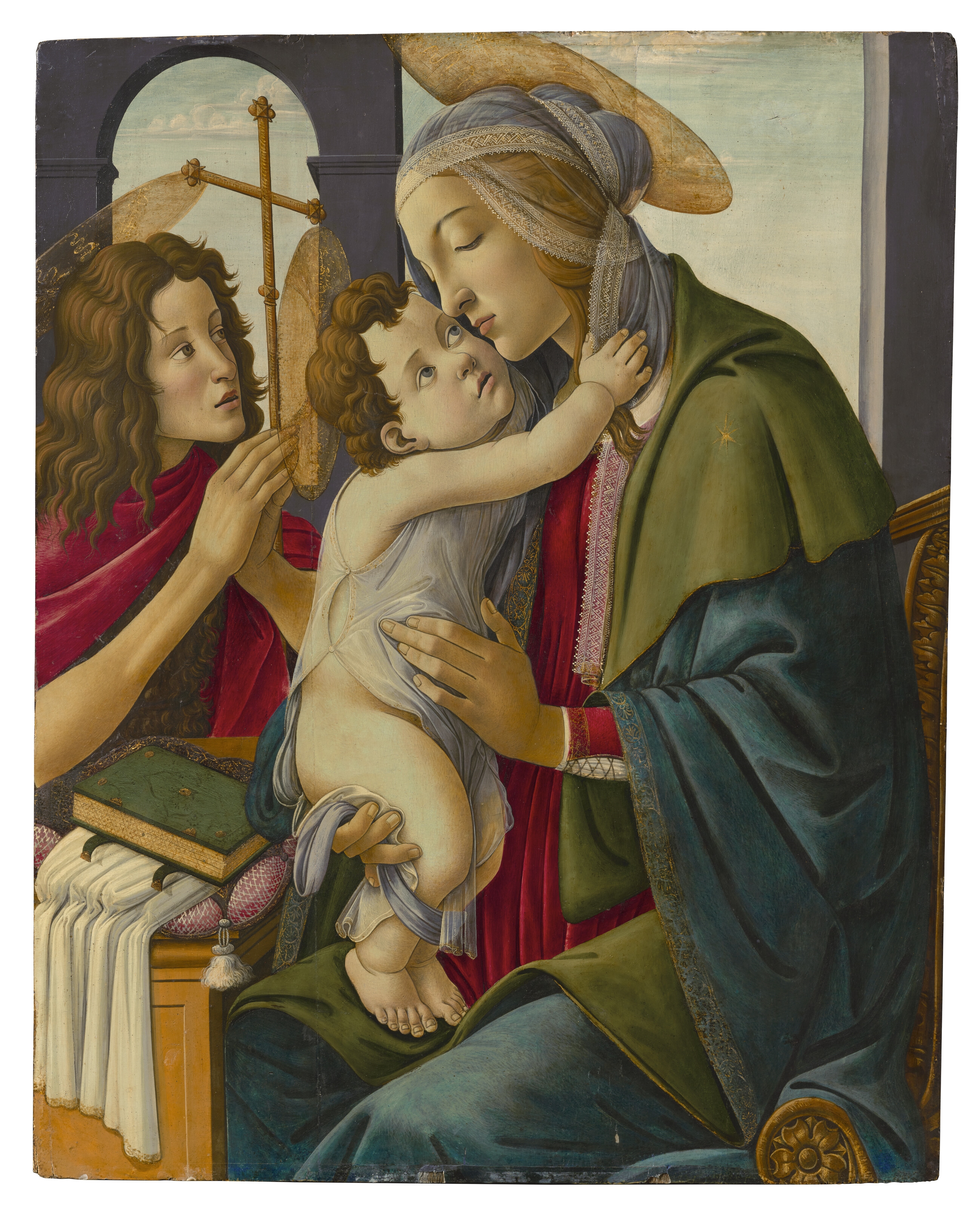 Sandro Botticelli | The Madonna and Child with the Young Saint John the ...