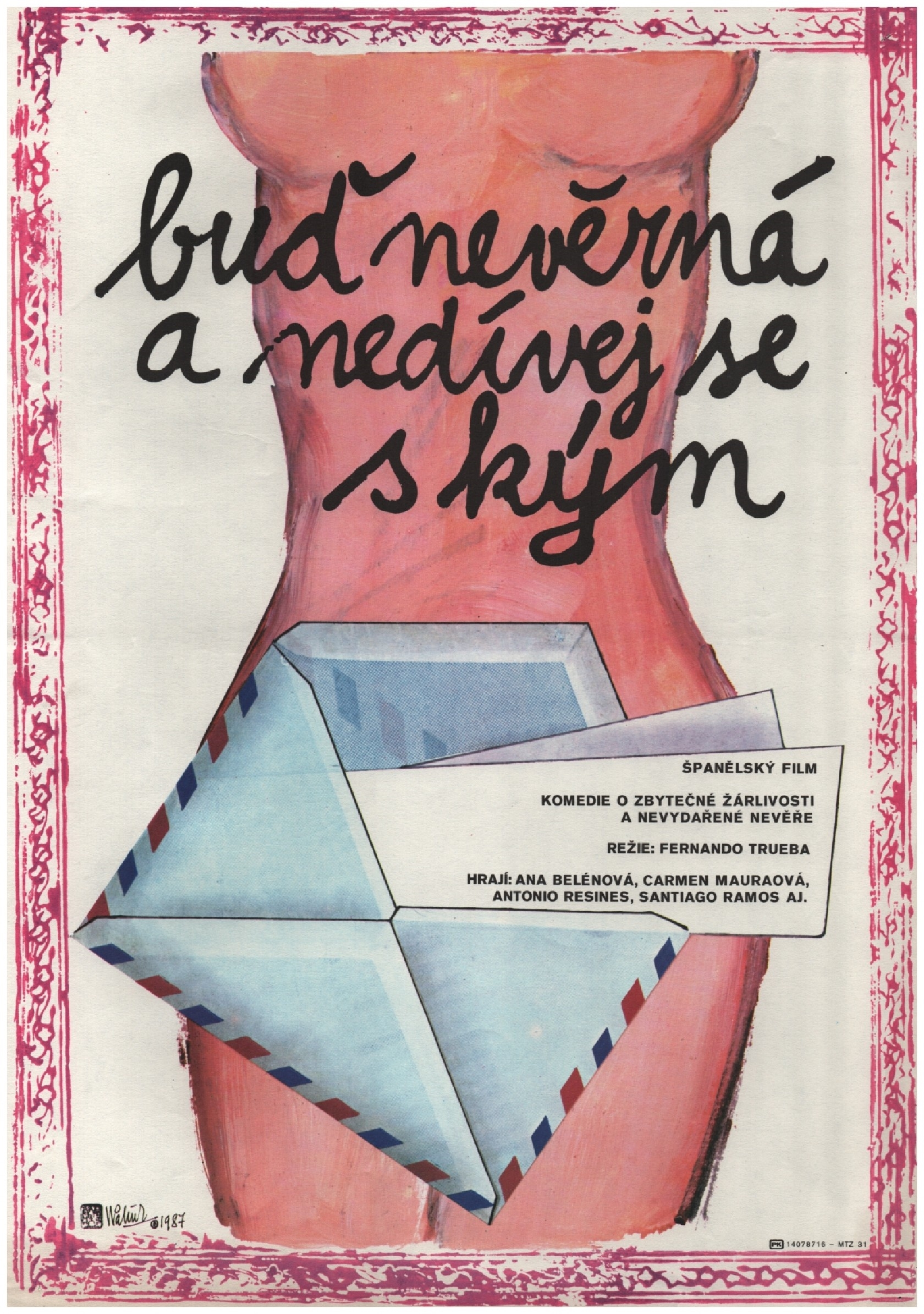 Paleček Vladimír V | Buď něverná a nedívej se s kým (1987) | MutualArt