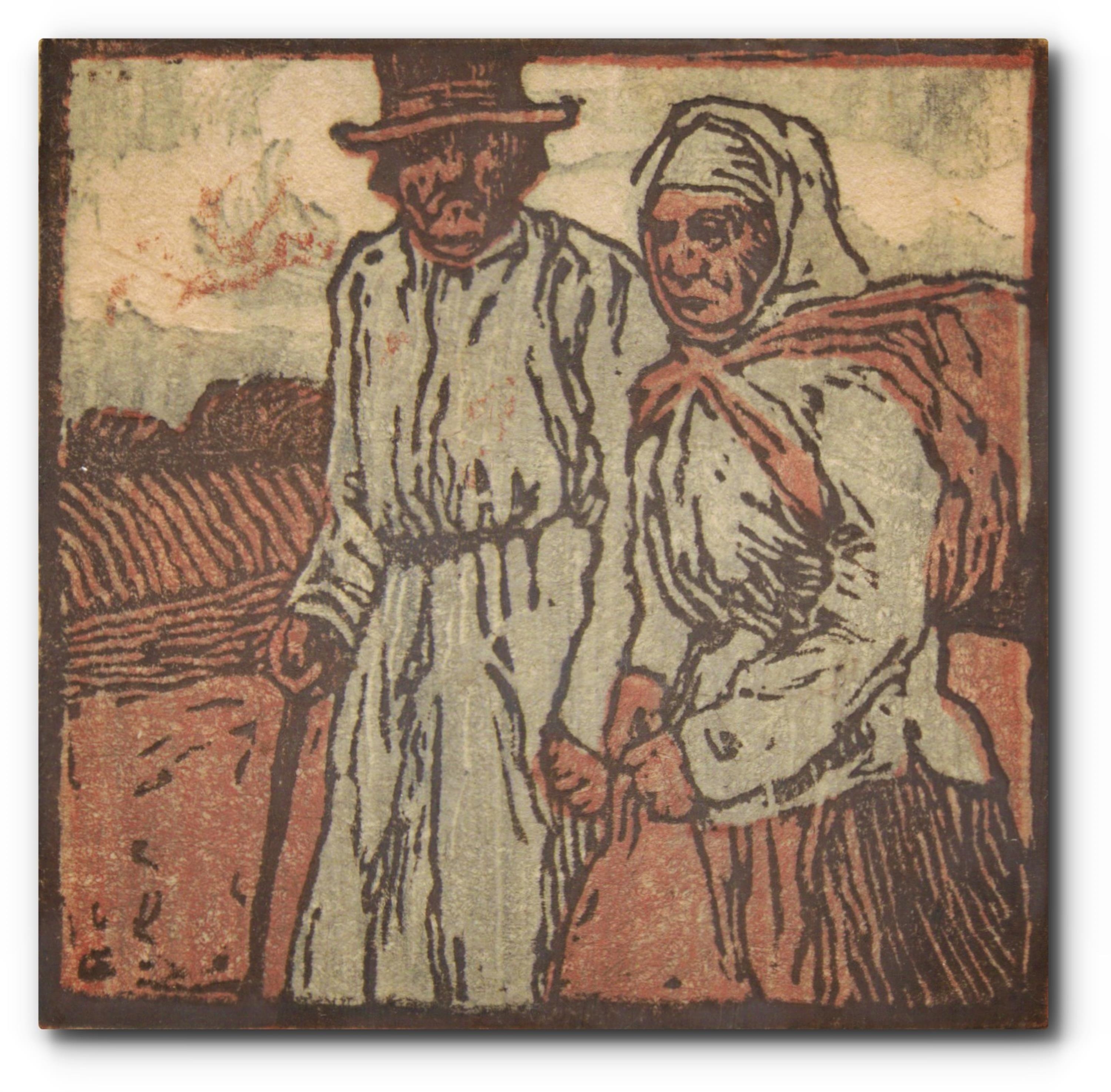 Emil Orlik | Rusíni na vandru (1920) | MutualArt