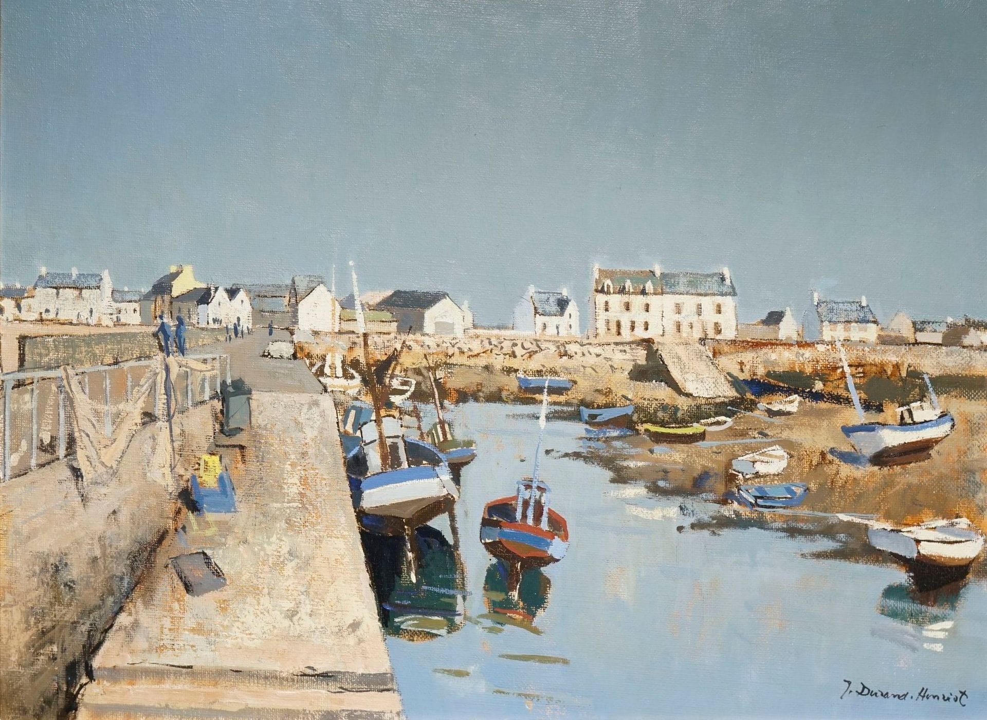Jacques Durand-Henriot | The port of Kerity | MutualArt