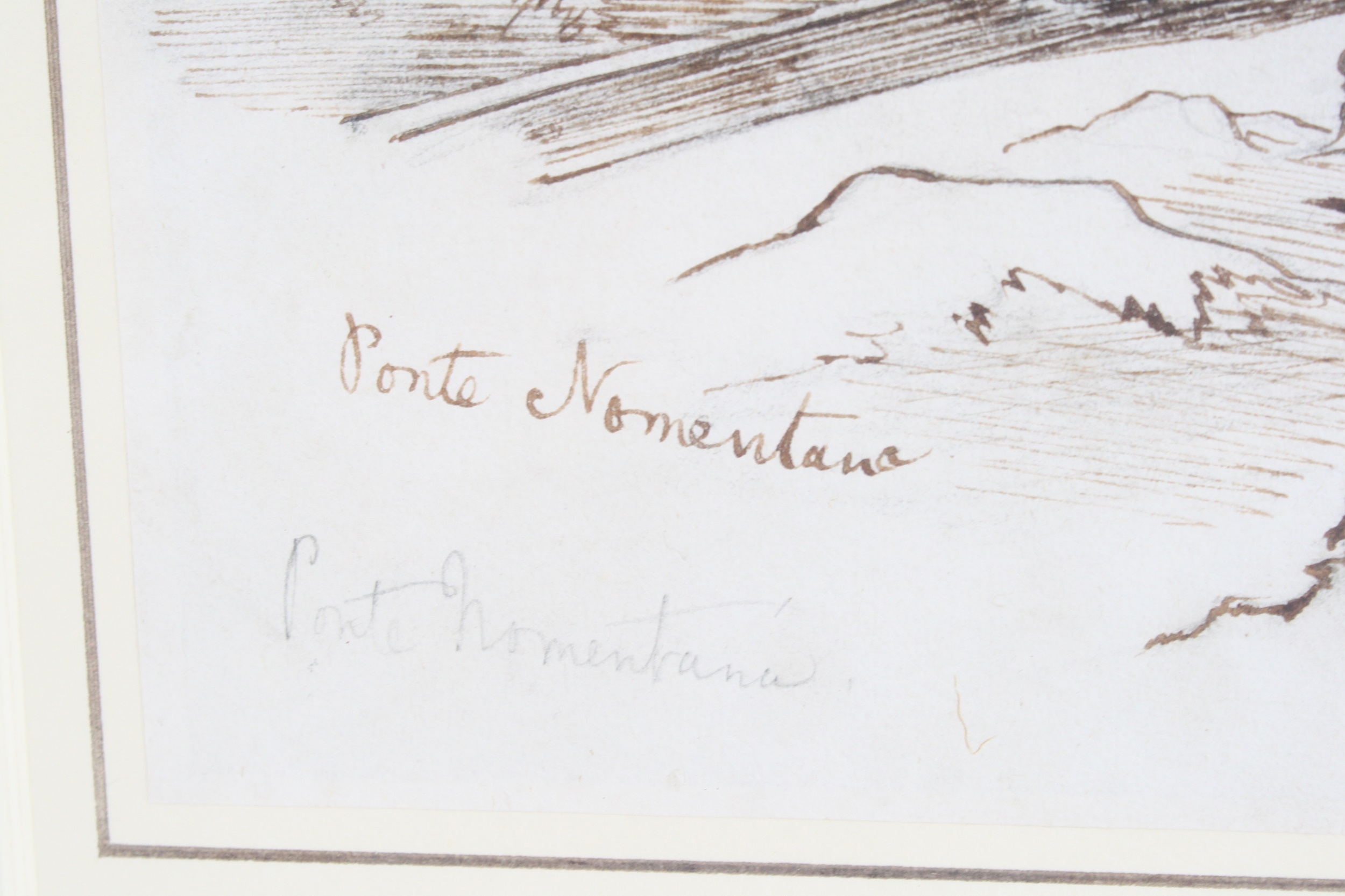 Edward Lear | Ponte Nomentano near Rome (1844) | MutualArt