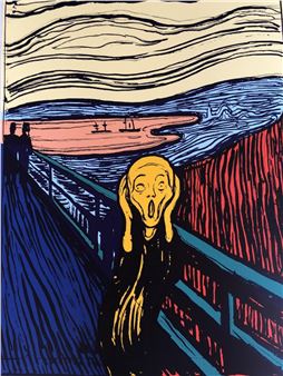 Munch's 'The Scream' - Orange