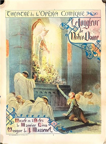 George Rochegrosse | Le Jongleur de Notre-Dame | MutualArt