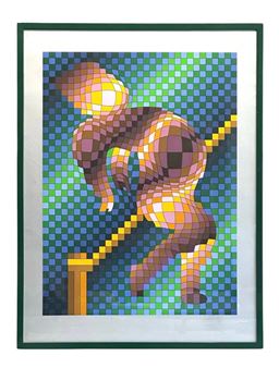 Sporting Harlequin, High Jump - Victor Vasarely