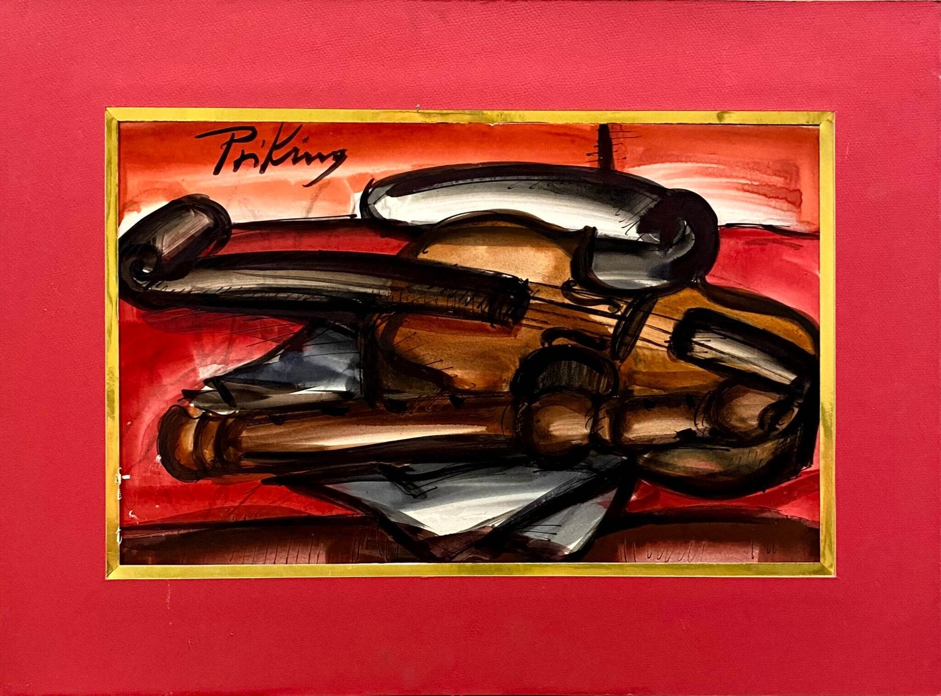 Franz Priking | Violin and flute | MutualArt