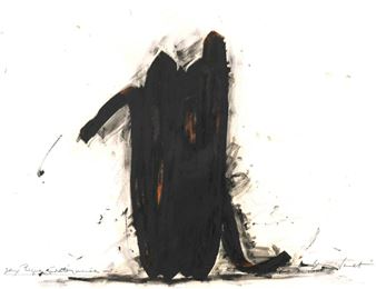 Two indeterminate lines - Bernar Venet