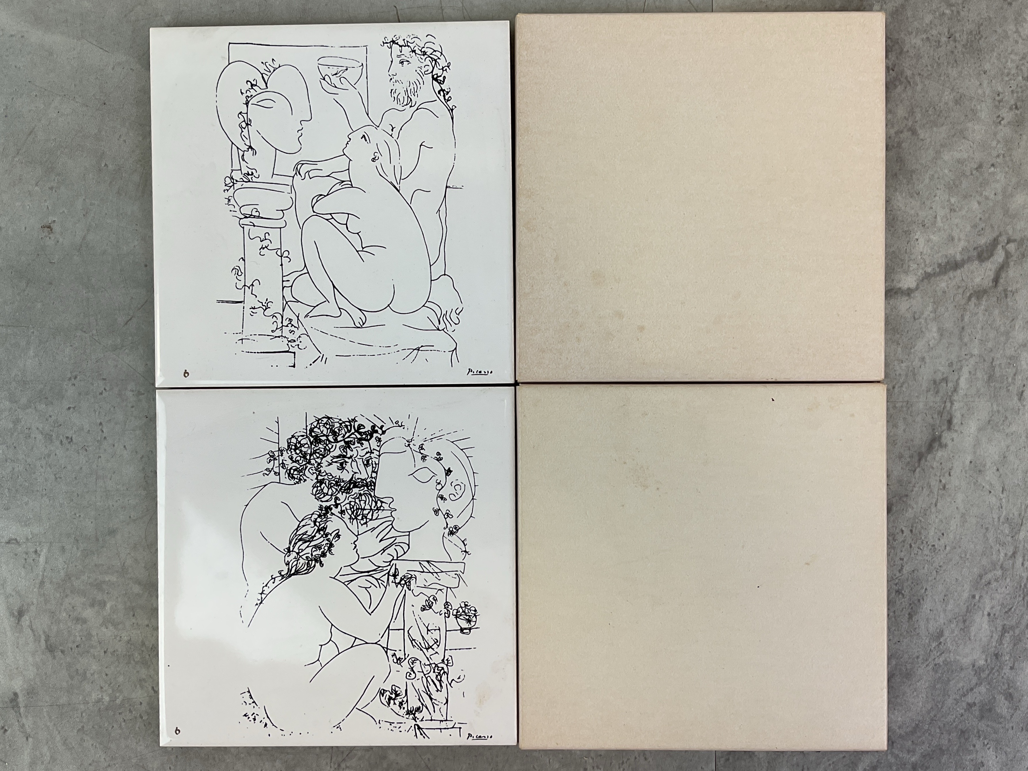 Pablo Picasso | Pablo Picasso Tile Set | MutualArt