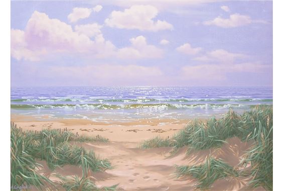 Anders Emgård | Strand och hav (1997) | MutualArt