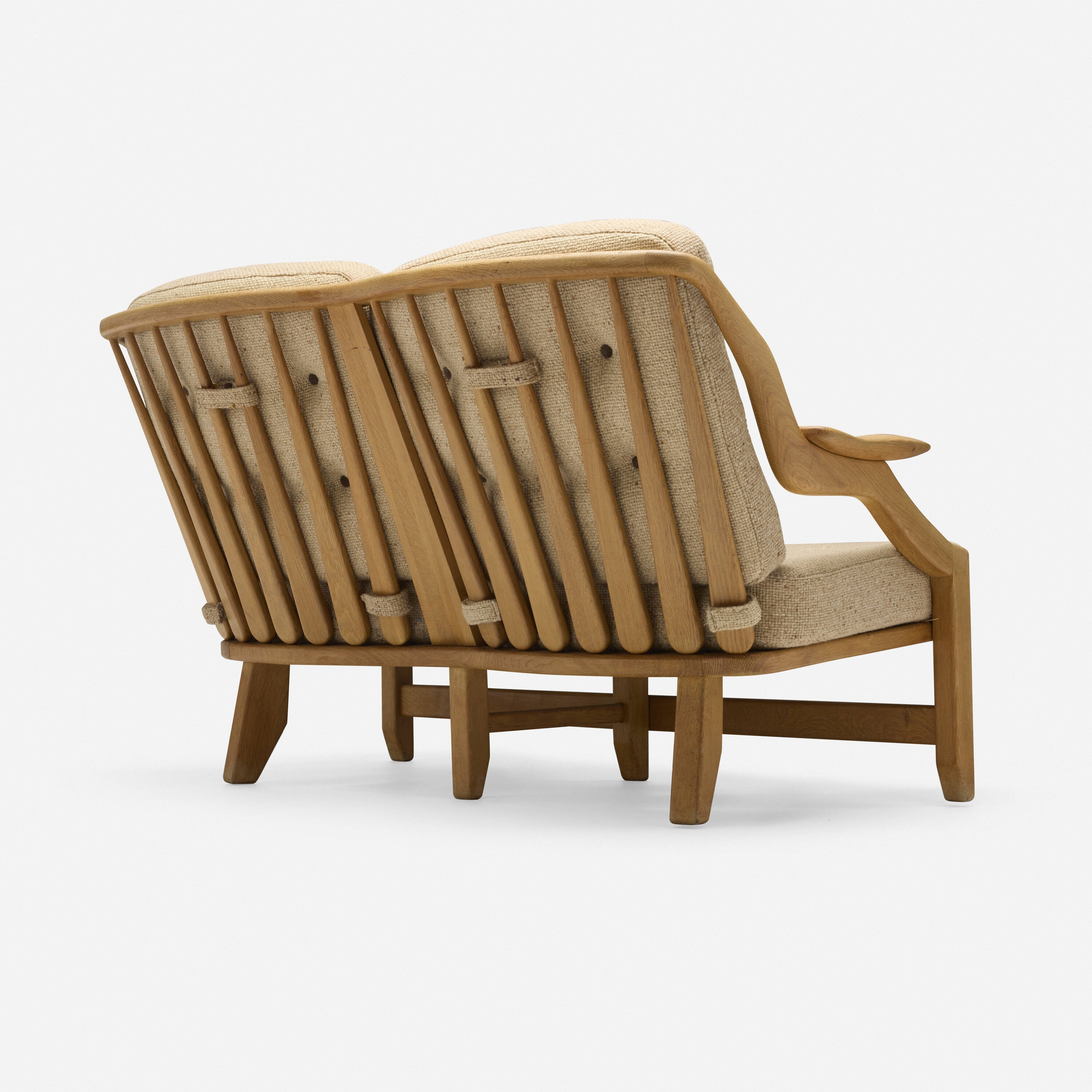 Jacques Chambron | Grégoire settee (1965) | MutualArt