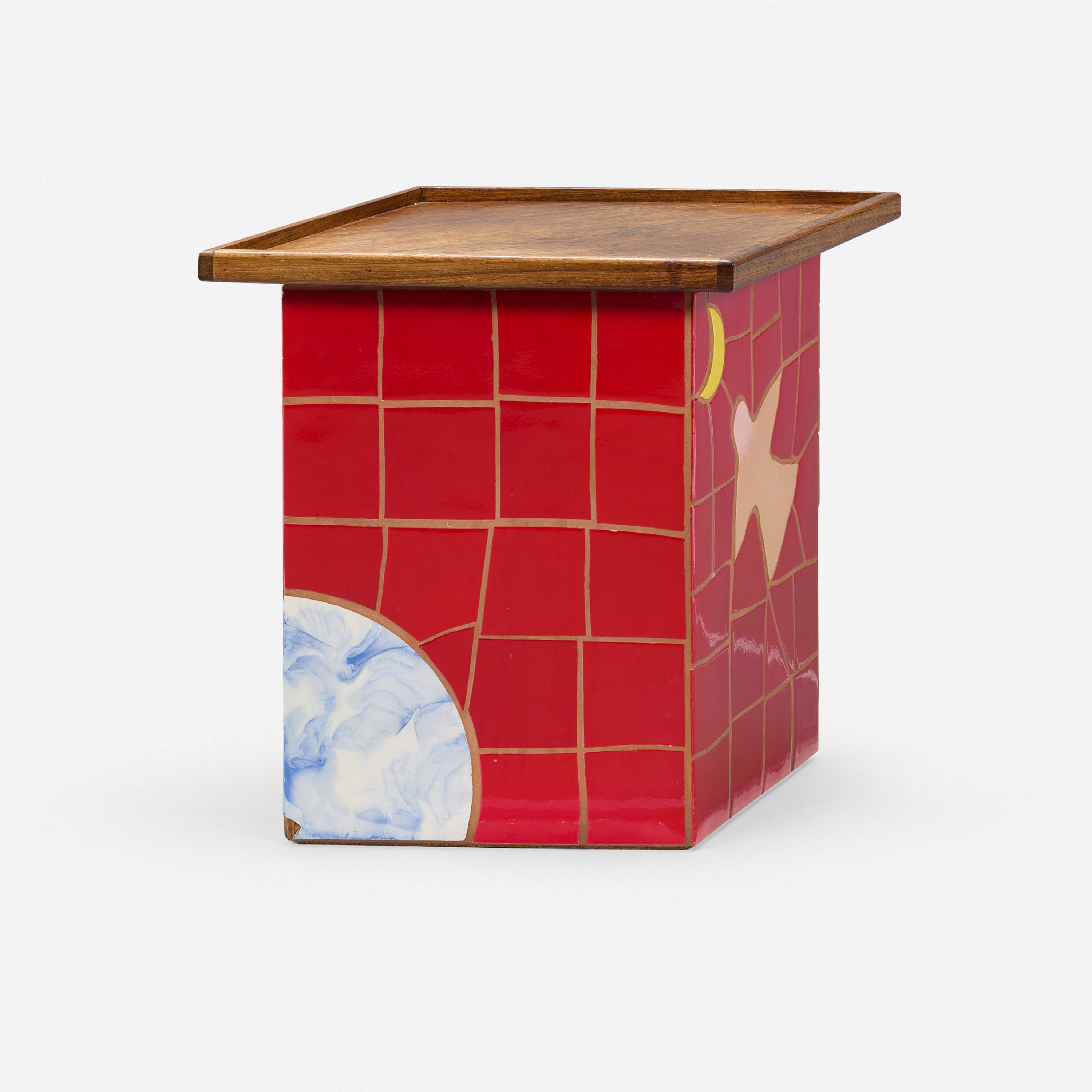 Joe Distefano | Occasional table with tray (1986) | MutualArt