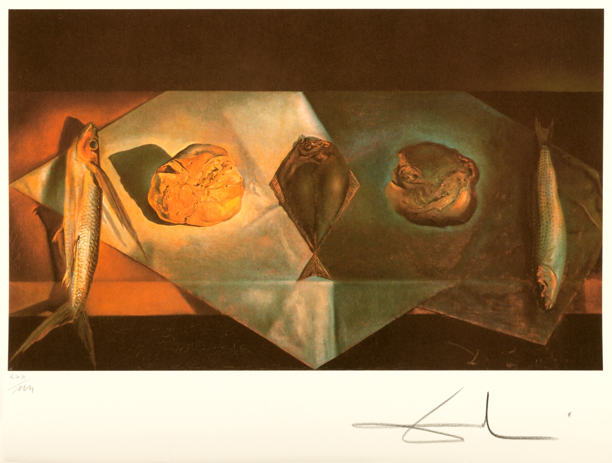 Salvador Dalí | Eucharistic Still Life | MutualArt