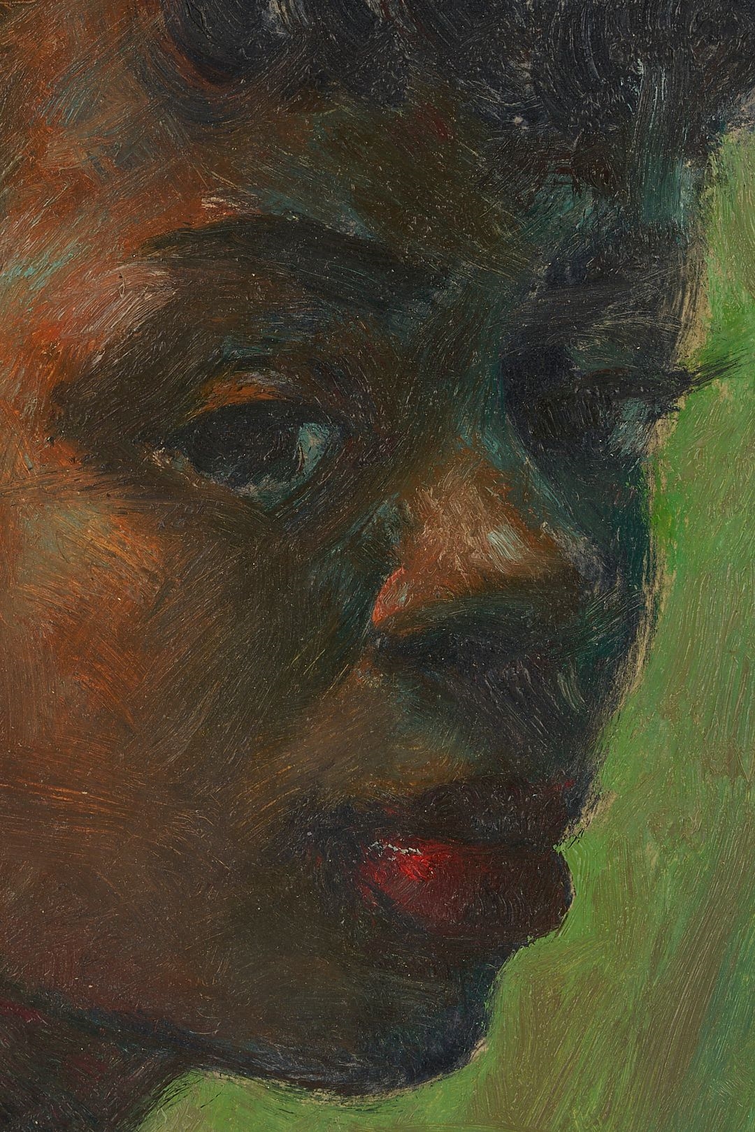 Clyde Singer | Clyde Singer O/C Portrait of an African American Woman ...