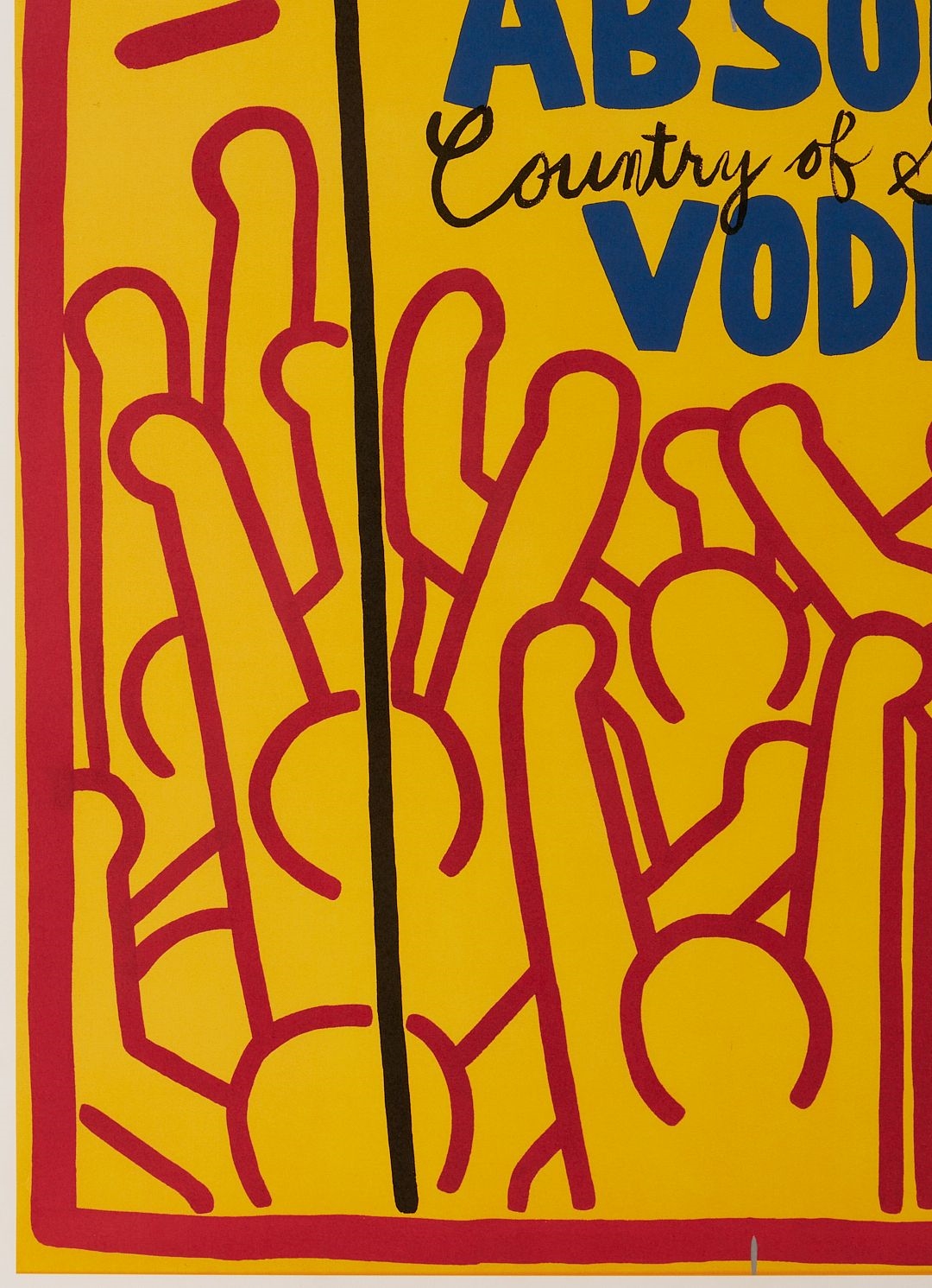 Keith Haring | Absolut Haring (1986) | MutualArt