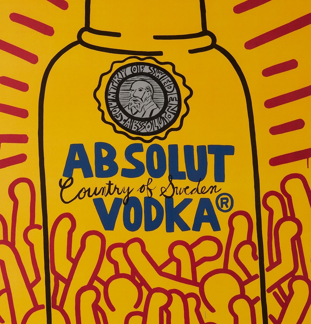 Keith Haring | Absolut Haring (1986) | MutualArt