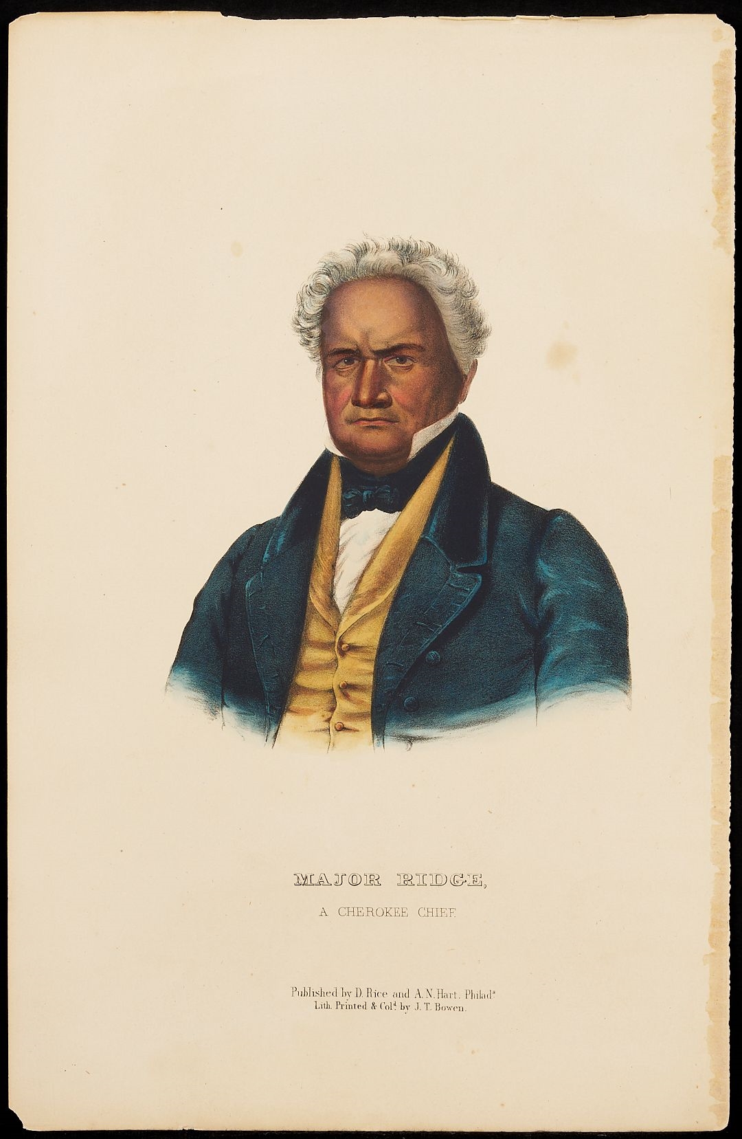 Thomas McKenney & James Hall | John Ross: A Cherokee Chief, Timpoochee ...