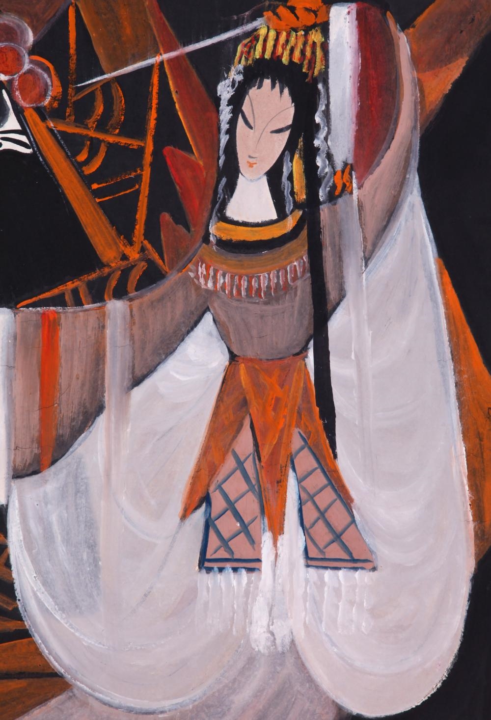 Lin Fengmian | Opera Figure | MutualArt