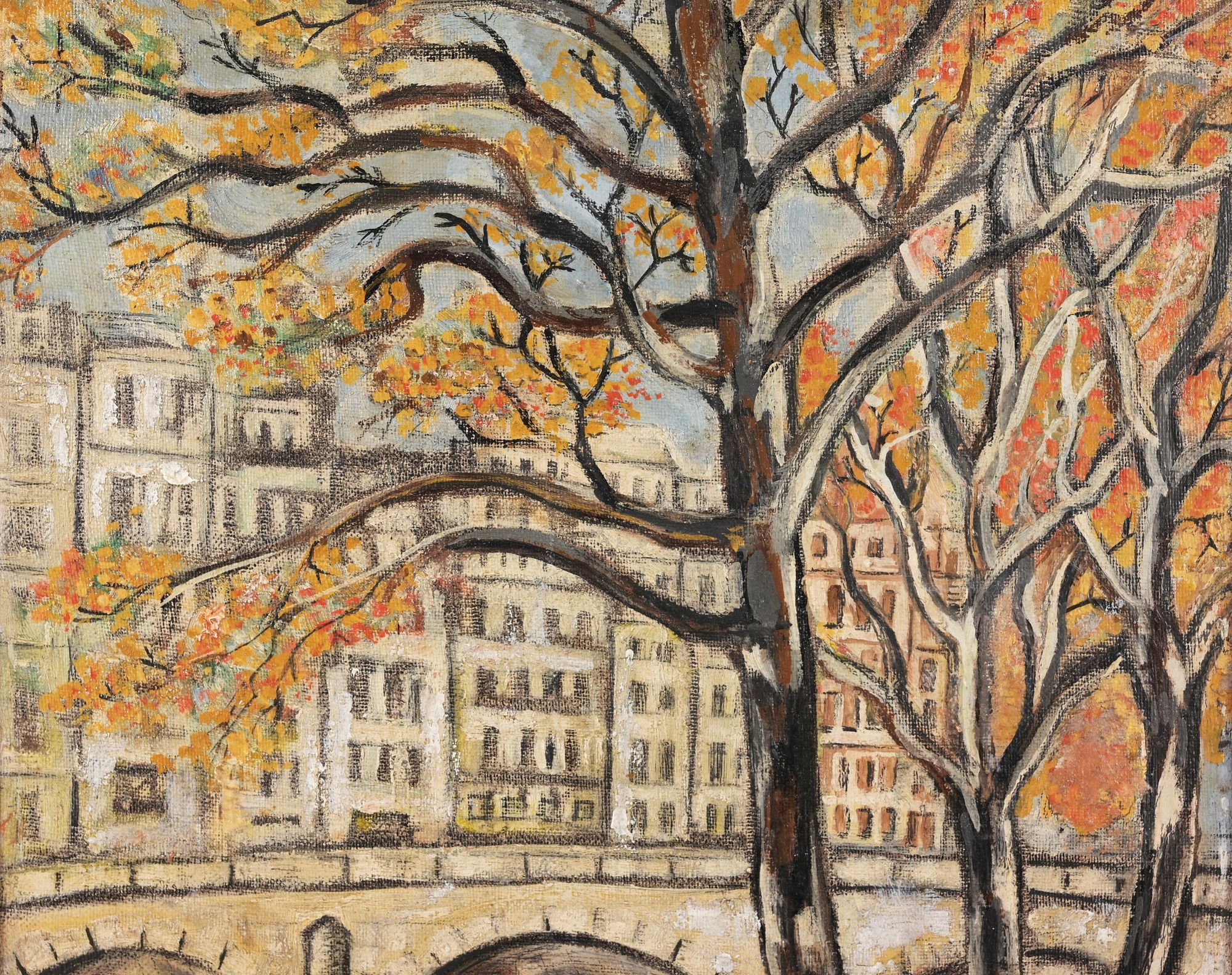 Maurice Utrillo | Painting of the Reine River | MutualArt