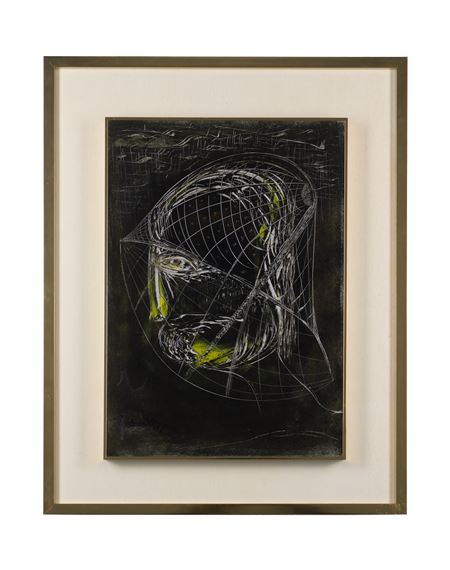 Abstraction en noir - Claude Valery