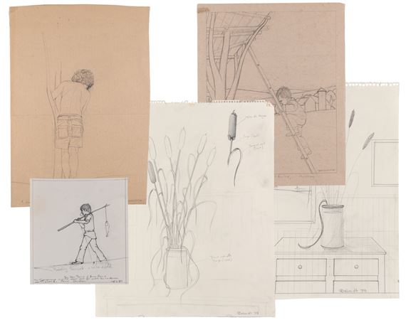 Etudes pour tableaux - Christian Deberdt