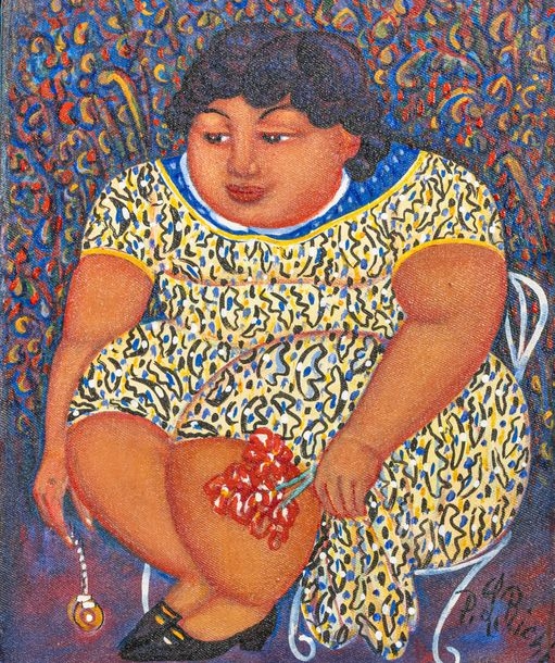 Pierre-Louis Riche | Seated woman | MutualArt