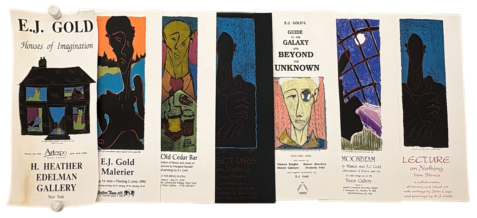 Eugene Jeffrey Gold | 7pc E.J. Gold Screenprint Posters | MutualArt