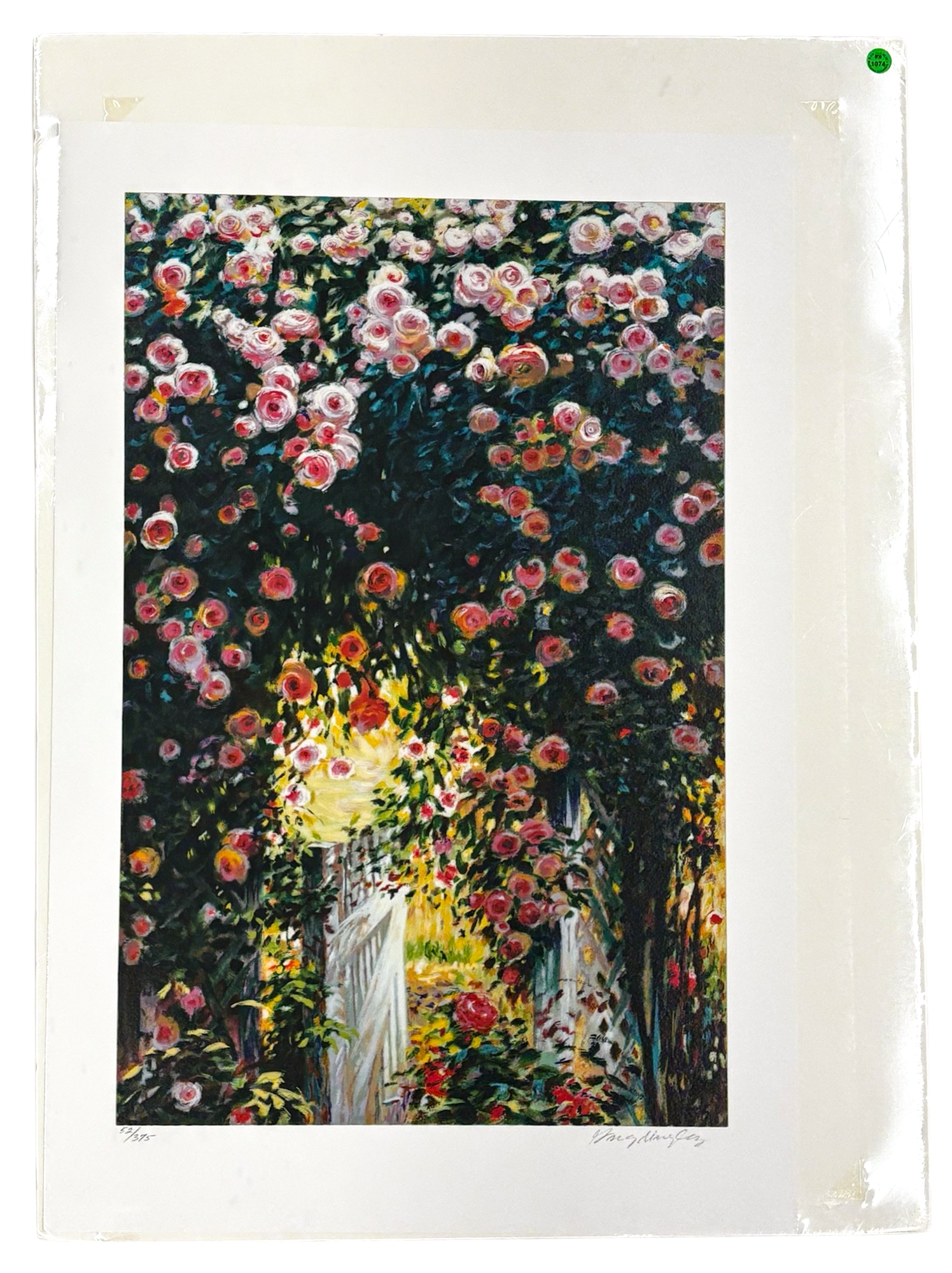 Greg Singley | Cascading Roses (1996) | MutualArt