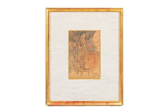 Jacques Villon | Double-sided study | MutualArt