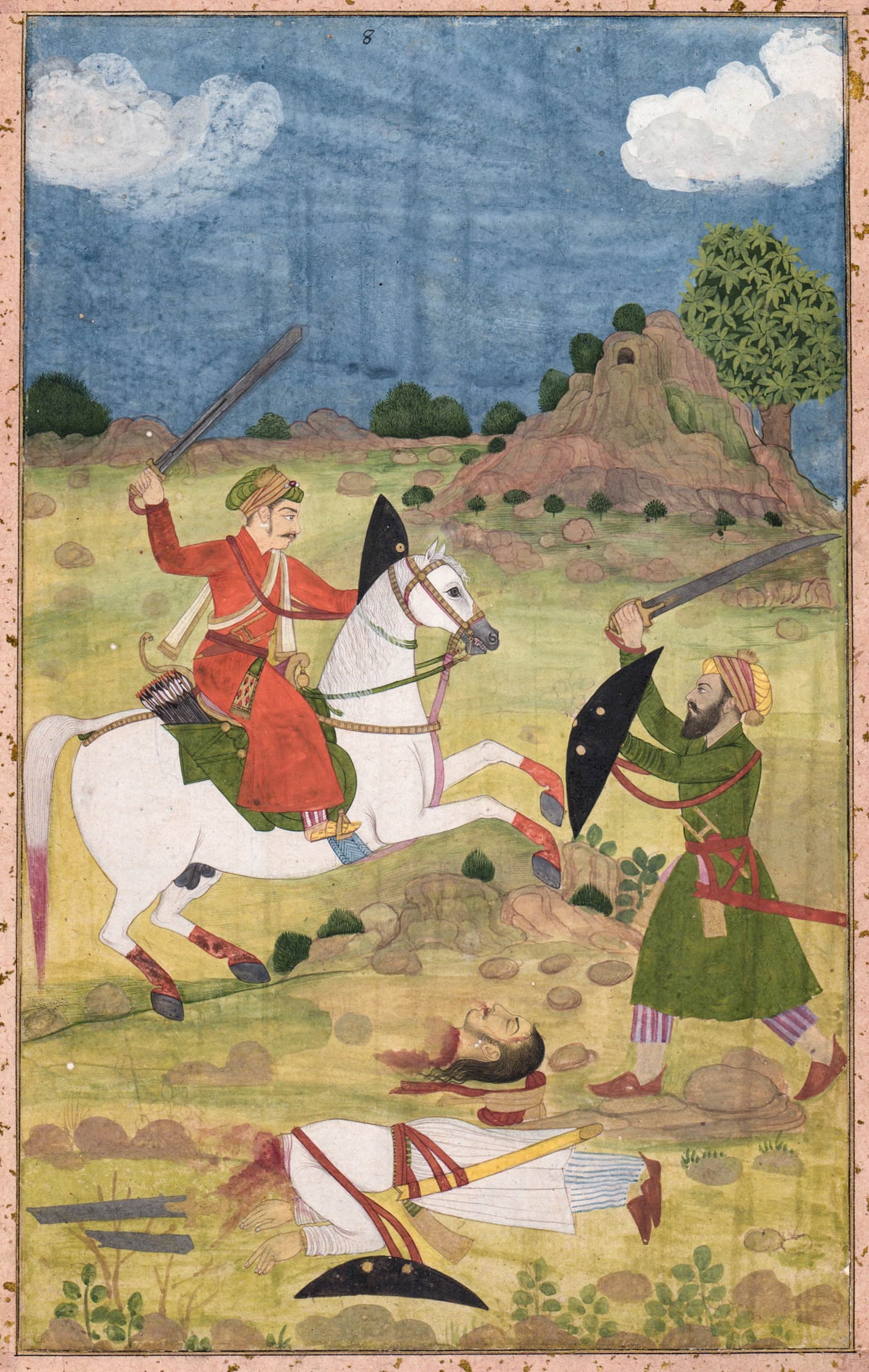 Nata Ragina | Nata Ragina - Indian Ragamala Series Print | MutualArt