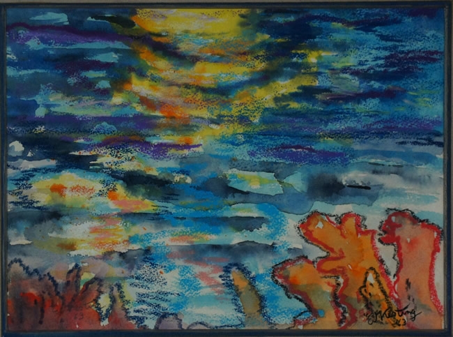 Edmund Kesting | Im Wasser, Mischt | MutualArt