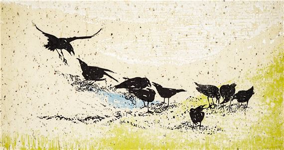 Glen Krause | Nine Crows (1961) | MutualArt