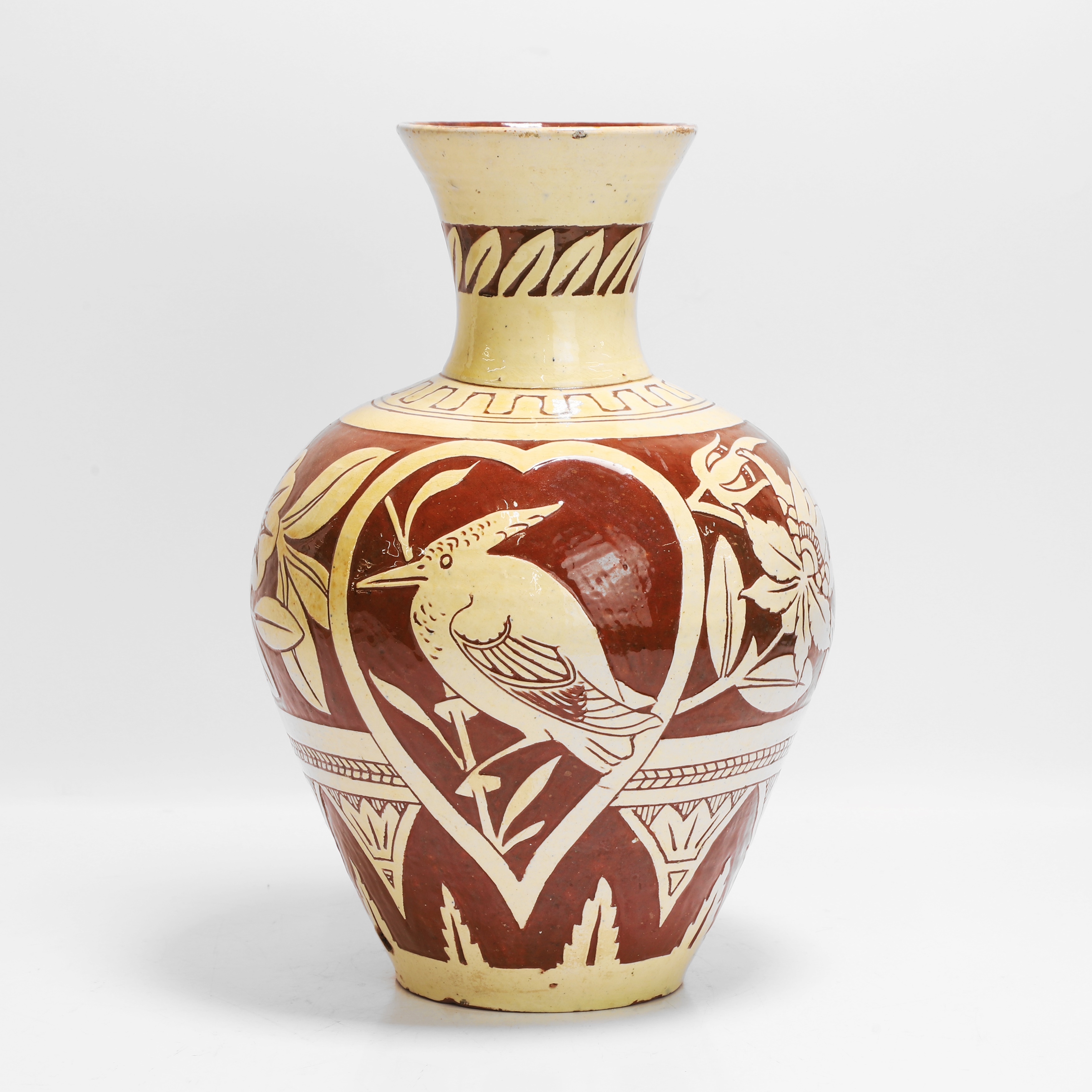 James Dewdney | An ovoid form vase (Circa 1882) | MutualArt