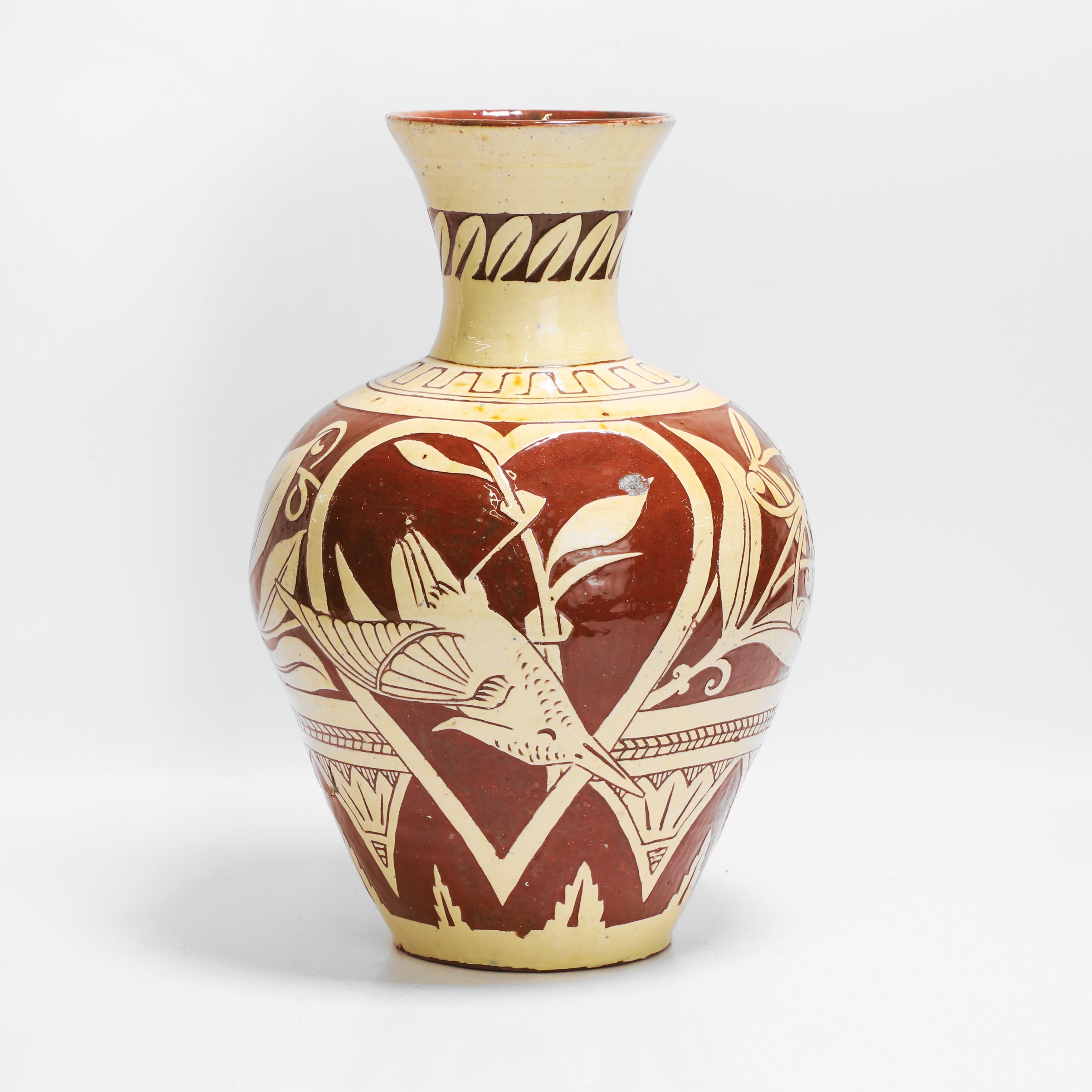 James Dewdney | An ovoid form vase (Circa 1882) | MutualArt