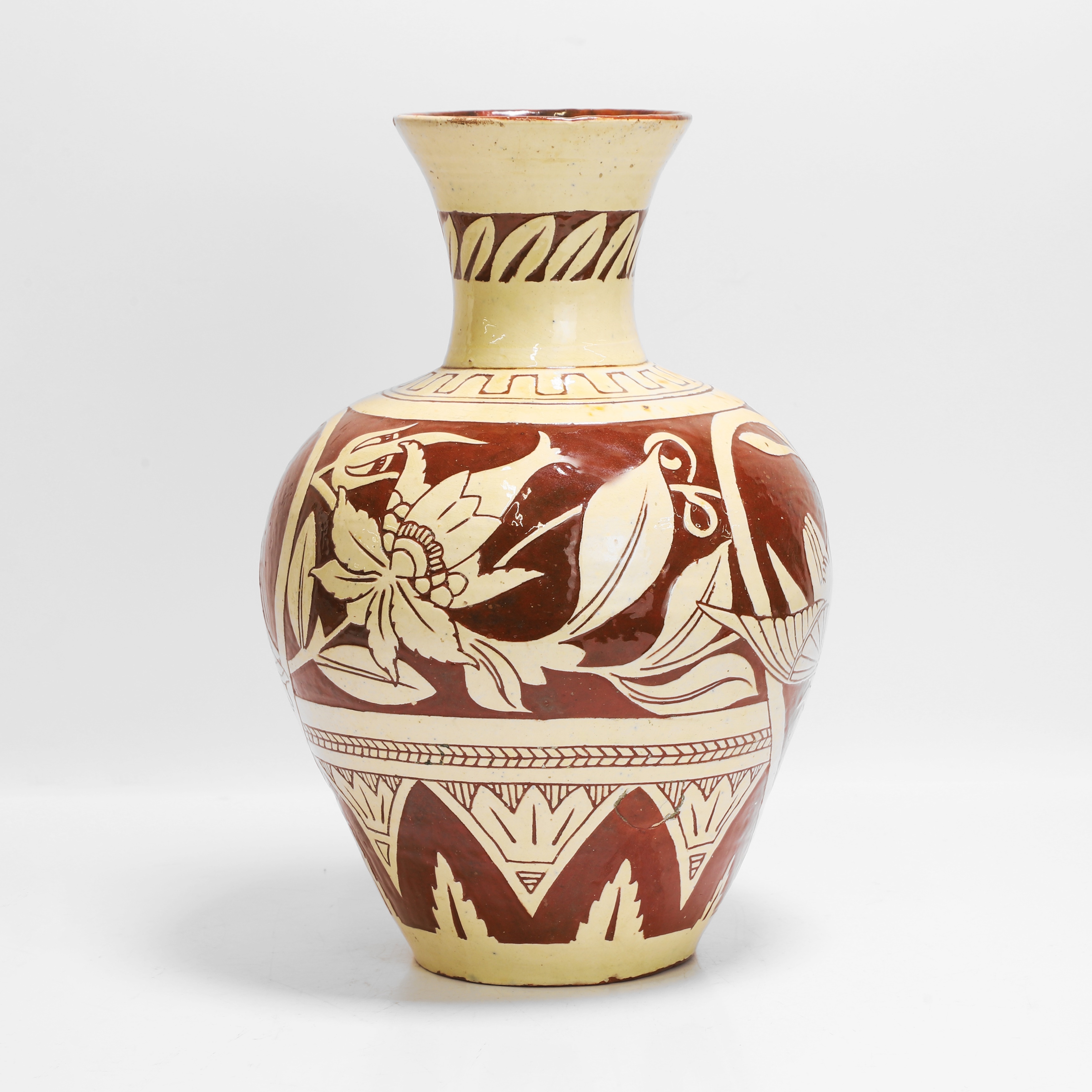 James Dewdney | An ovoid form vase (Circa 1882) | MutualArt